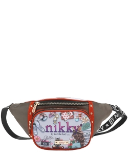 Nikky By Nicole lee Fanny Pack NK12721N19 NIKKY WORLD